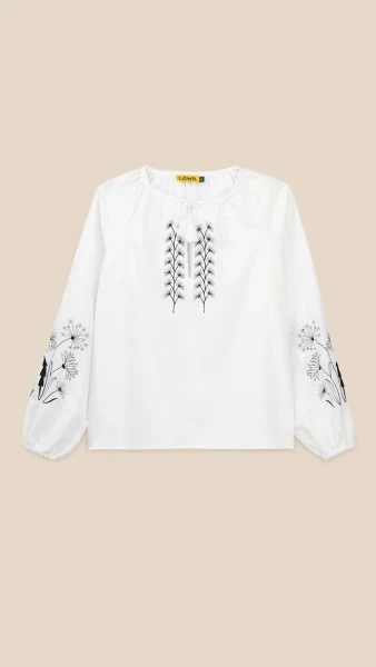 Сорочка вишиванка жіноча LAWA E-WB02323 XS Білий shop (2888000012685)
