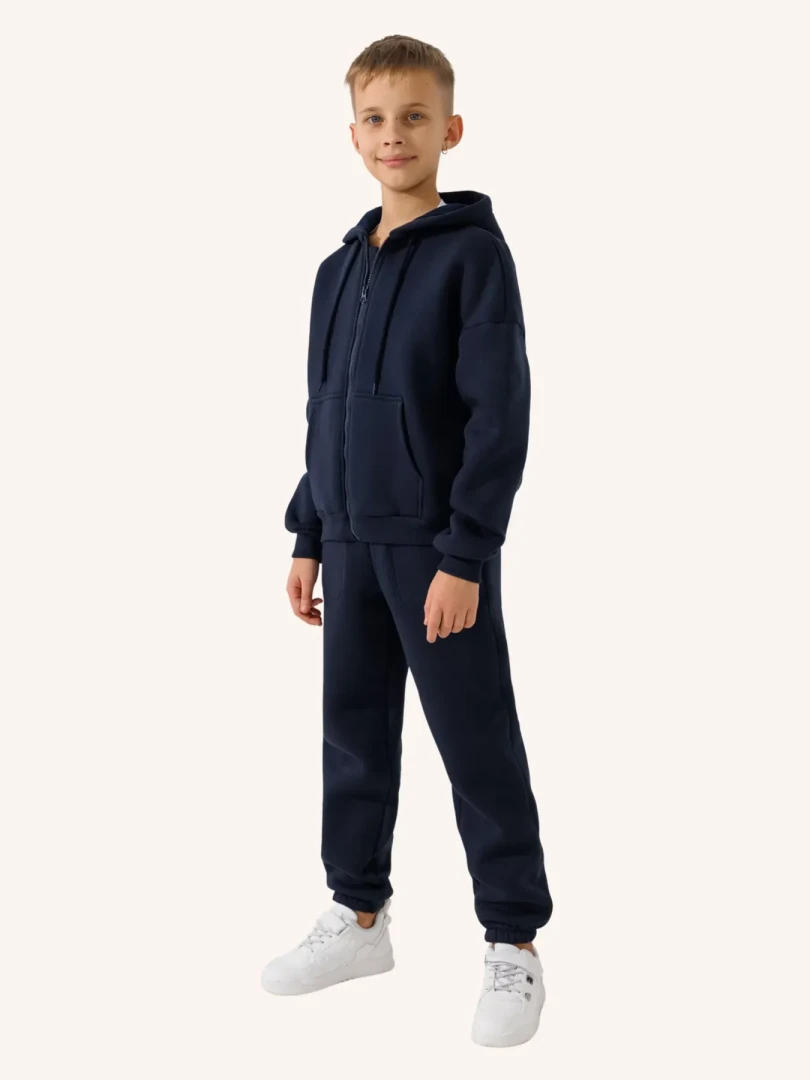 Спортивні штани для хлопчика LAWA BBC02311 164 см Темно-синій shop (2888000031037)