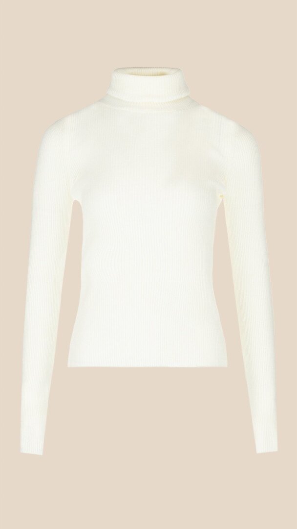 Гольф однотонний жіночий LAWA WBC12262 S/M Молочний shop (2888000014283)