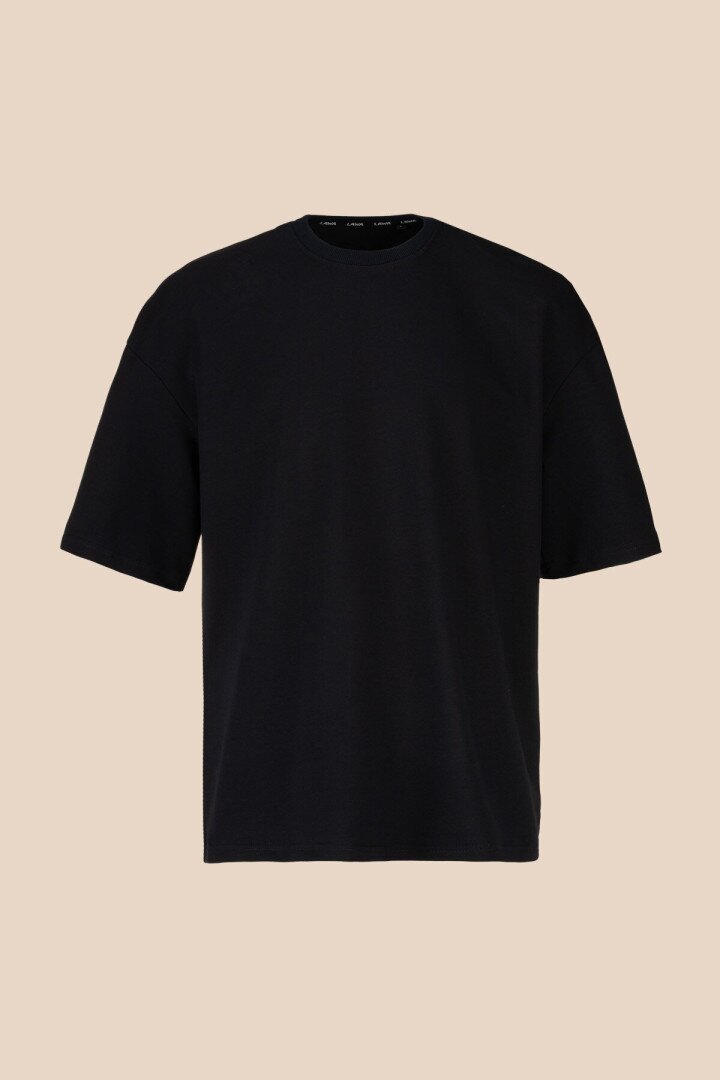 Футболка однотонна чоловіча LAWA MTC02301 XL Темно-синій shop (2000999153495)