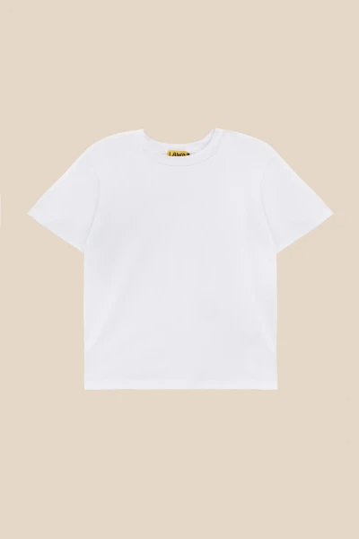 Футболка однотонна дитяча LAWA KBC02303 134 см Білий shop (2000990832962)
