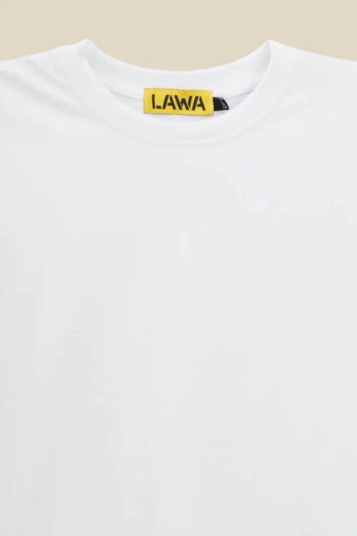 Футболка однотонна для хлопчика LAWA BBC02307 146 см Білий shop (2000991002012)  Фото №0