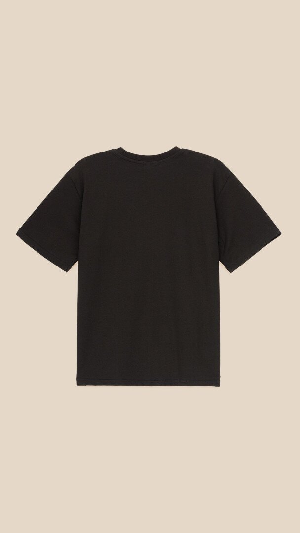 Футболка однотонна для хлопчика LAWA BBC02307 146 см Чорний shop (2000999186127)  Фото №1