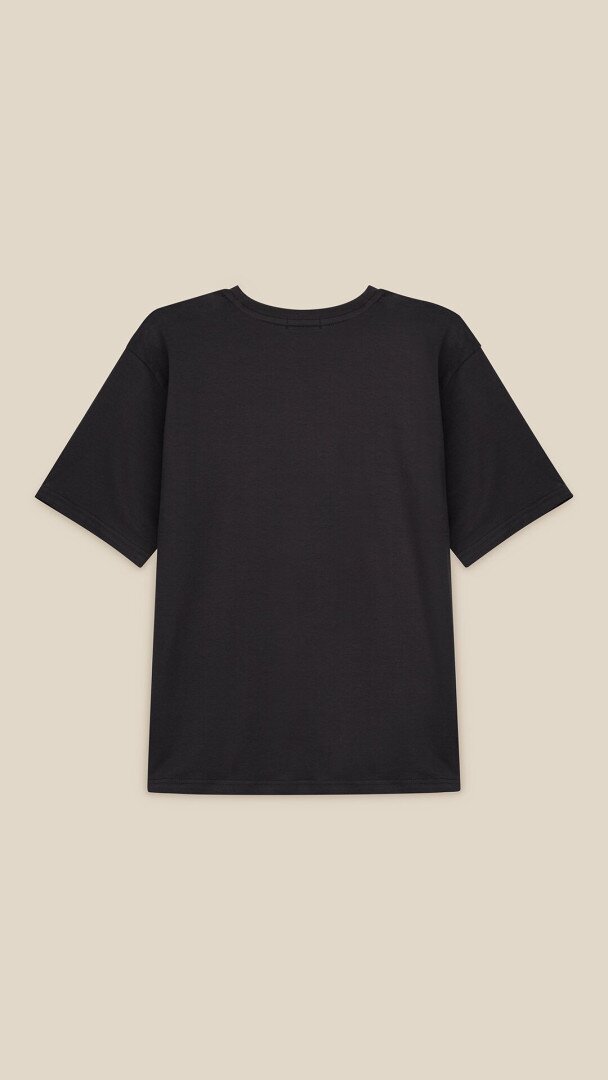 Футболка однотонна для хлопчика LAWA BBC02307 134 см Графітовий shop (2000999205019)  Фото №1