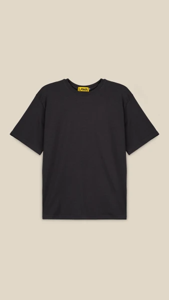 Футболка однотонна для хлопчика LAWA BBC02307 134 см Графітовий shop (2000999205019)