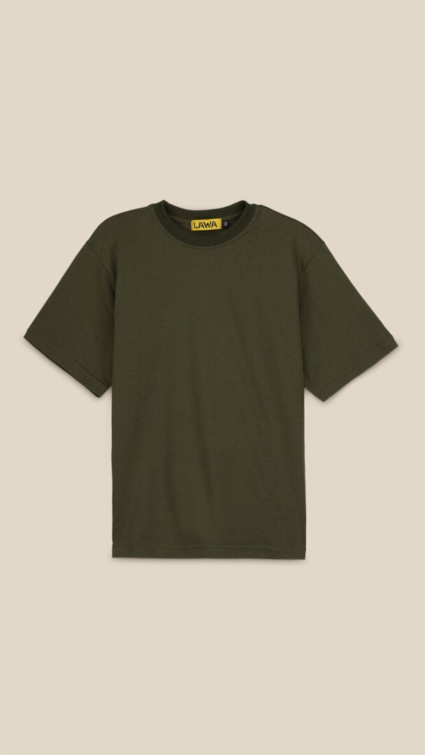 Футболка однотонна для хлопчика LAWA BBC02307 140 см Зелений shop (2000999201417)
