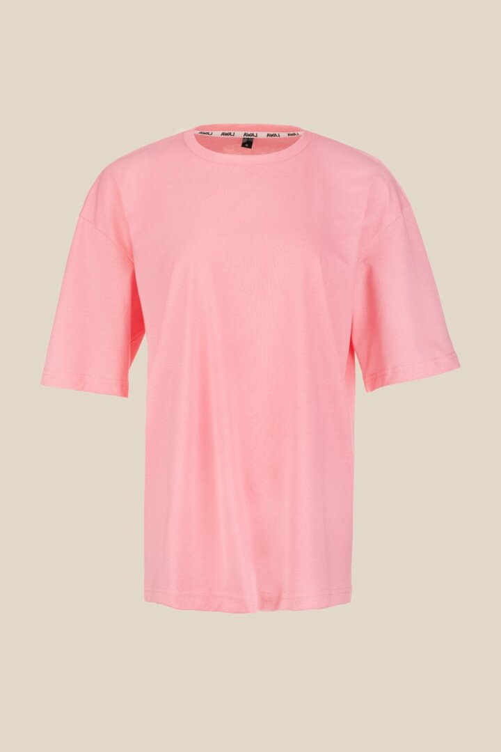 Футболка однотонна жіноча LAWA WBC02301 M Рожевий shop (2000990437082)