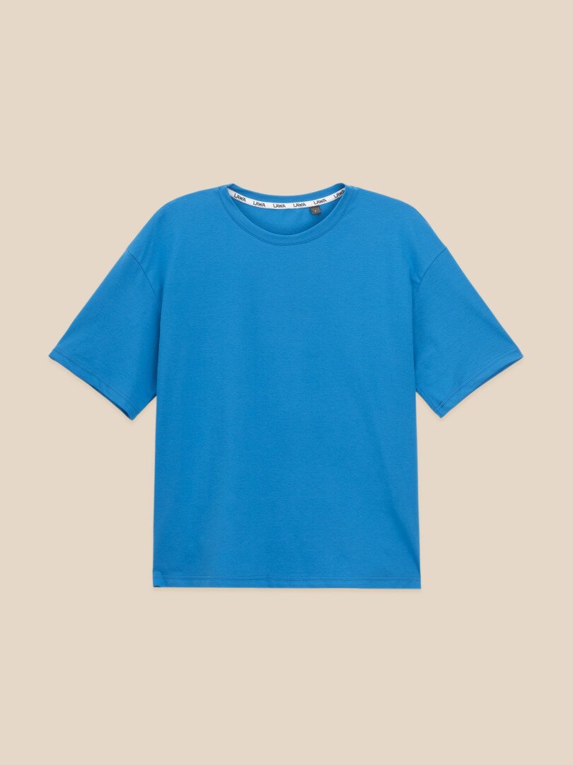 Футболка однотонна жіноча LAWA WBC0002301 2XL Синій shop (2000999614323)