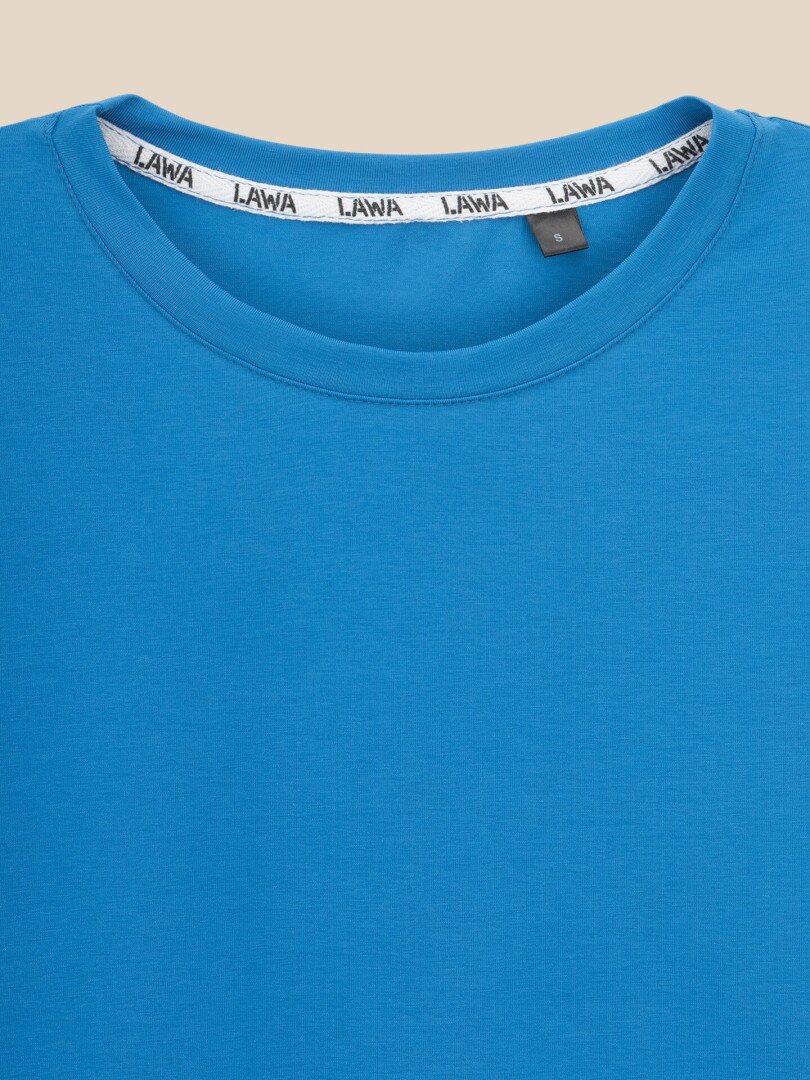 Футболка однотонна жіноча LAWA WBC0002301 2XL Синій shop (2000999614323)  Фото №0