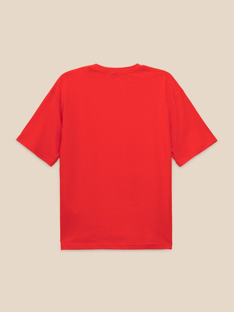 Футболка однотонна жіноча LAWA WBC02530 XL Червоний shop (2000999642234)  Фото №1