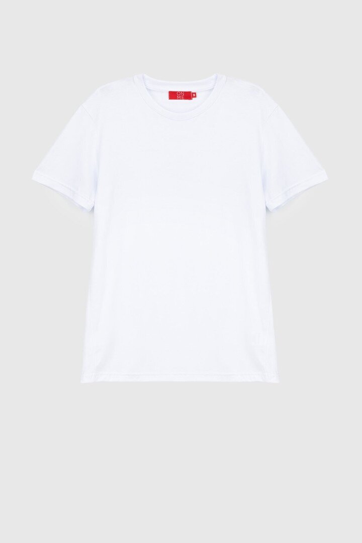 Футболка однотонна чоловіча LAWA MBC02302 S Білий shop (2000989932246)  Фото №4