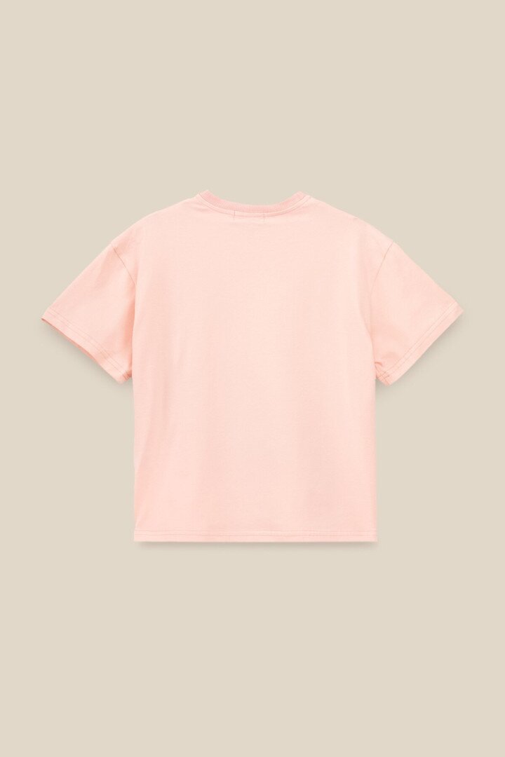 Футболка з принтом для дівчинки LAWA P-GB02305 152 см Рожевий shop (2000990877024)  Фото №2
