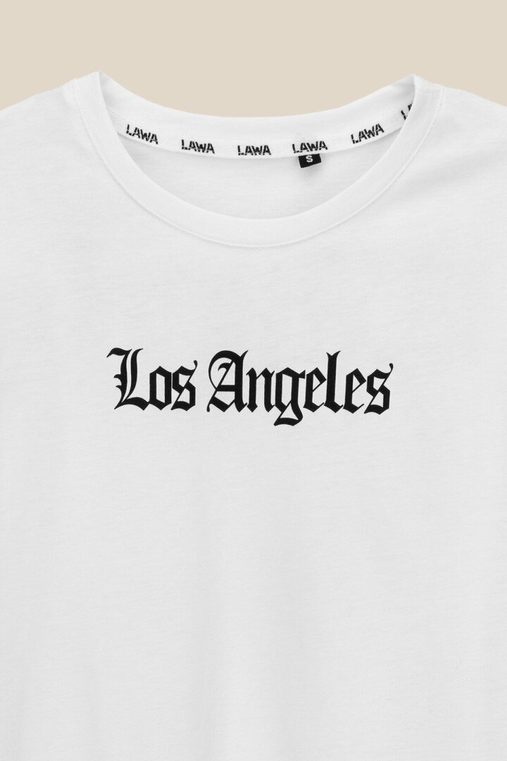 Футболка з принтом Los Angeles чоловіча LAWA P-MB02303 L Білий shop (2000990540607)  Фото №2