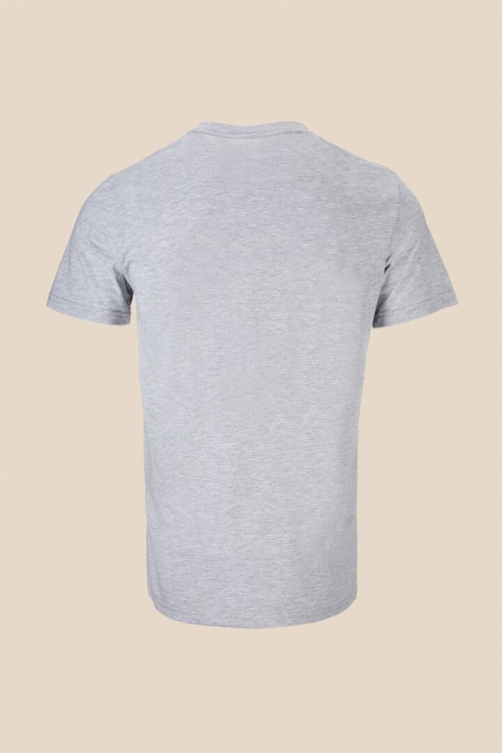 Футболка з принтом чоловіча LAWA P-MB02308 S Сірий shop (2000990527370)  Фото №5