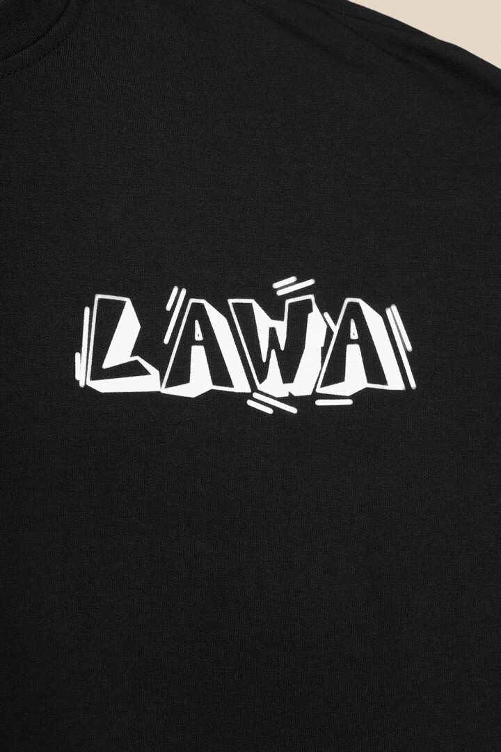 Футболка з принтом чоловіча LAWA P-MT02302 XL Чорний shop (2000990798596)  Фото №5