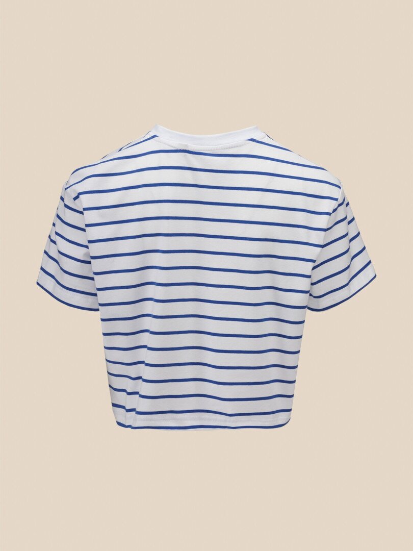 Футболка з візерунком жіноча LAWA WBC02394 XS Біло-синій shop (2000990683526)  Фото №6