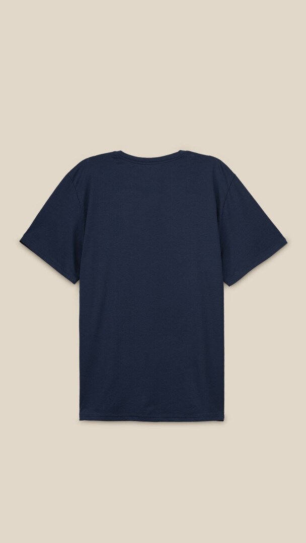 Футболка з принтом чоловіча LAWA P-MB02341 M Синій shop (2000999196096)  Фото №1