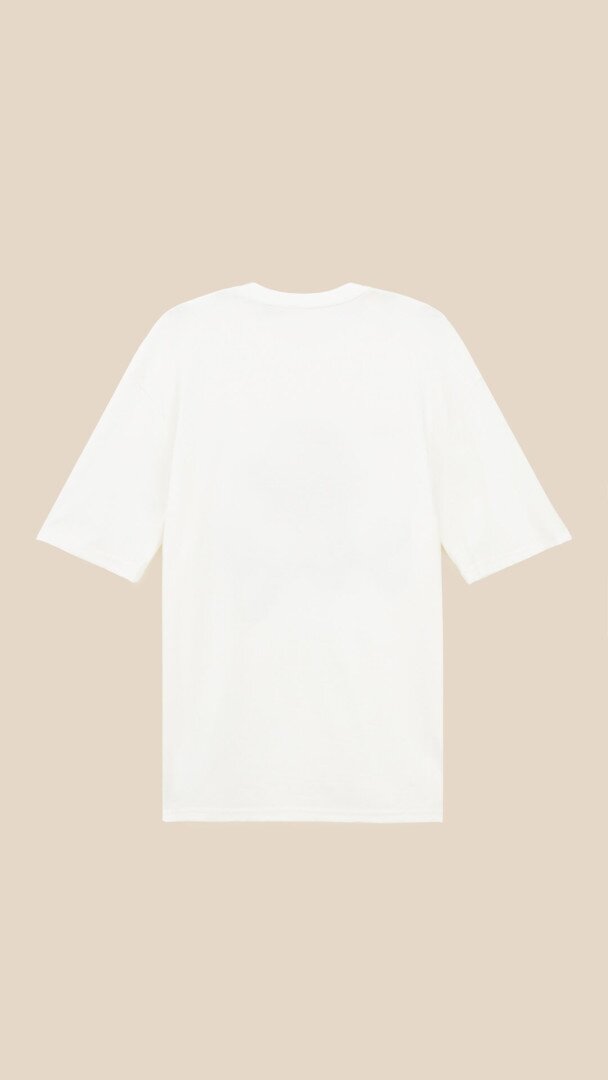 Футболка з принтом чоловіча LAWA P-MB02359 L Молочний shop (2000999456879)  Фото №1