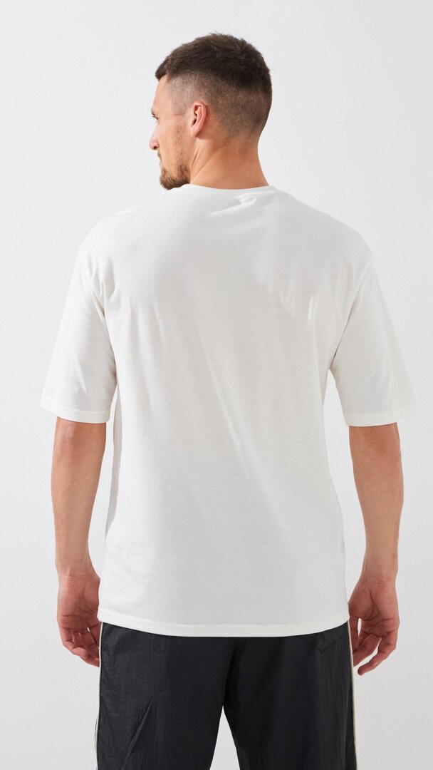 Футболка з принтом чоловіча LAWA P-MB02359 S Молочний shop (2000999456855)  Фото №3