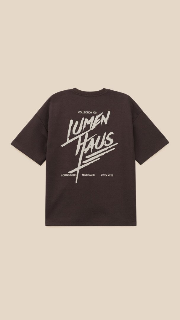 Футболка з принтом чоловіча LAWA P-MB02374 L Коричневий shop (2000999525636)  Фото №1