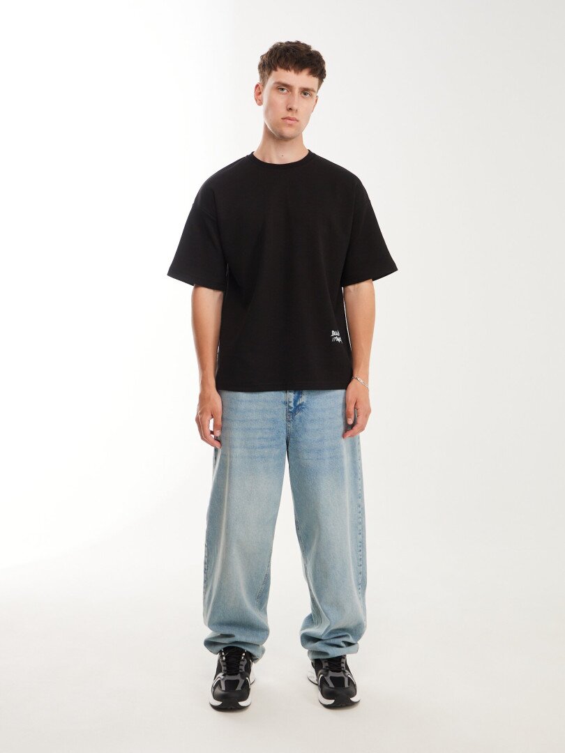 Футболка з принтом чоловіча LAWA P-MB02375 S Чорний shop (2000999588754)  Фото №0