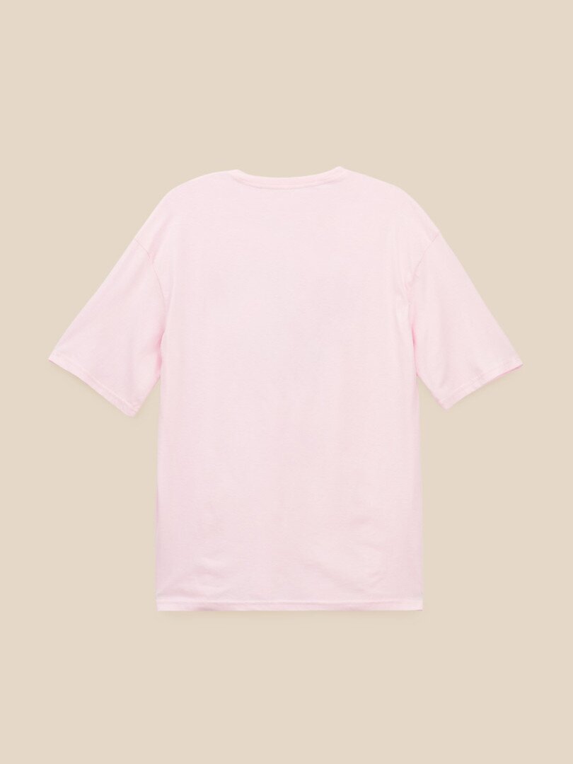 Футболка з принтом чоловіча LAWA P-MB02382 2XL Рожевий shop (2000999610332)  Фото №1