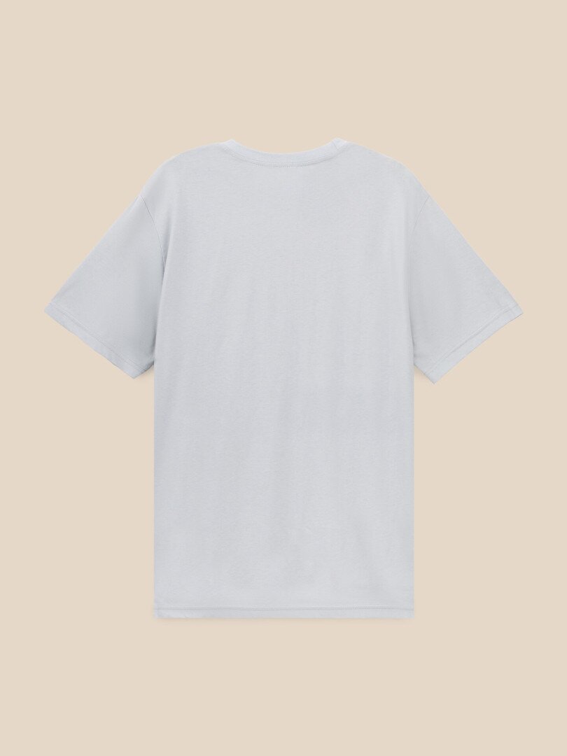 Футболка з принтом чоловіча LAWA P-MB02383 3XL  Світло-сірий shop (2000999615863)  Фото №1