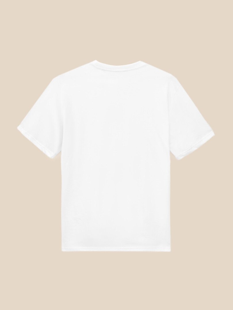 Футболка з принтом чоловіча LAWA P-MB02384 3XL Білий shop (2000999629662)  Фото №1