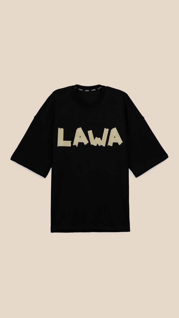 Футболка з принтом чоловіча LAWA P-MT02303 S Чорний shop (2000999170393)
