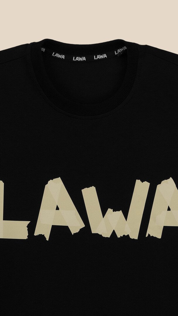 Футболка з принтом чоловіча LAWA P-MT02303 S Чорний shop (2000999170393)  Фото №0