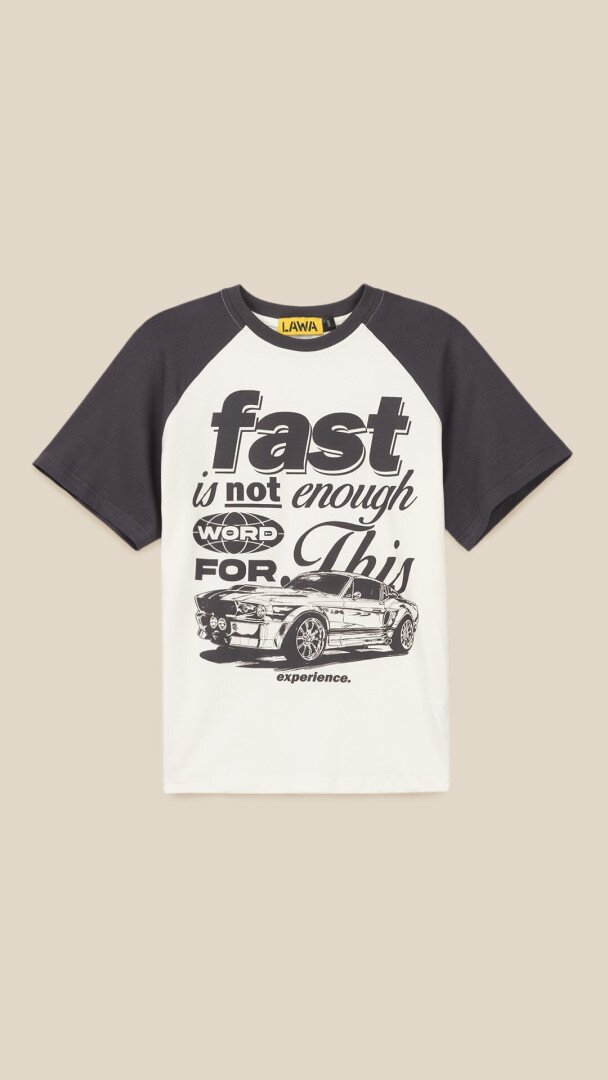 Футболка з принтом для хлопчика LAWA P-BB02318 164 см Графітовий shop (2000999239724)