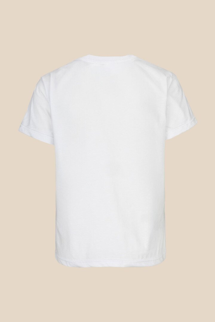 Футболка з принтом жіноча LAWA P-WB02386 XS Білий shop (2000991057661)  Фото №2