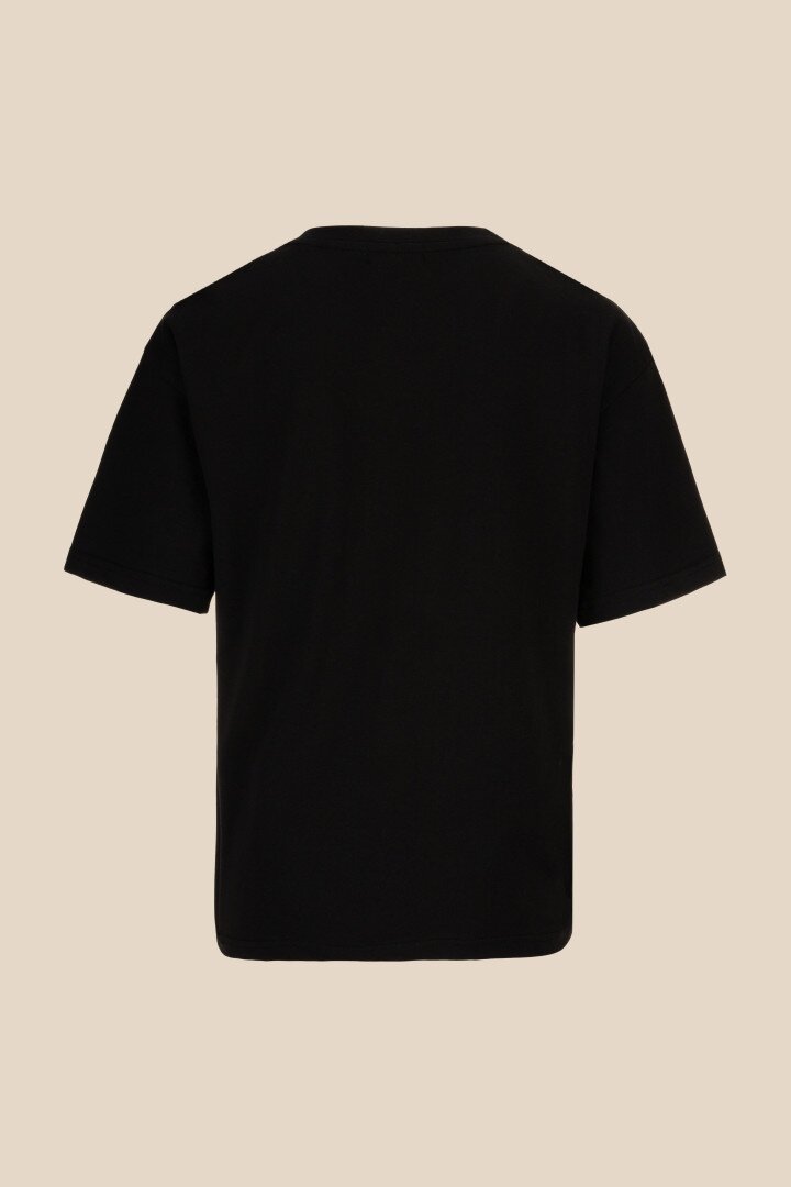 Футболка з принтом жіноча LAWA P-WB02397 XS Чорний shop (2000999138881)  Фото №2