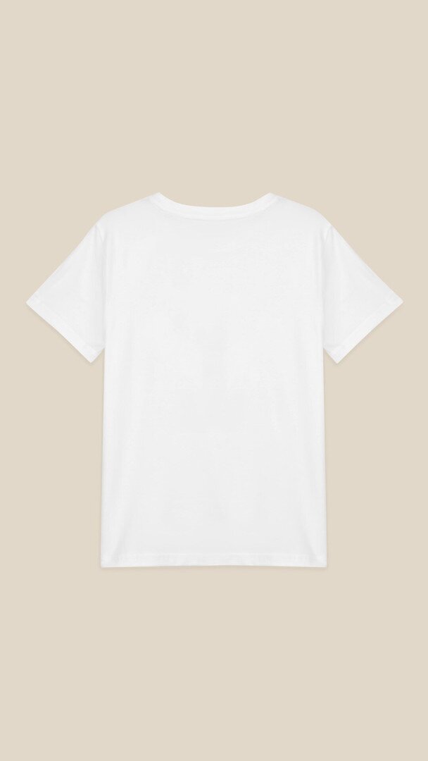 Футболка з принтом жіноча LAWA P-WB02402 S Білий shop (2000999228674)  Фото №1