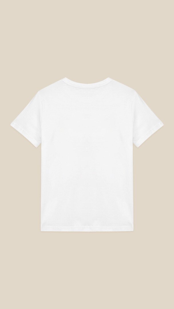 Футболка з принтом жіноча LAWA P-WB02403 S Білий shop (2000999228612)  Фото №1