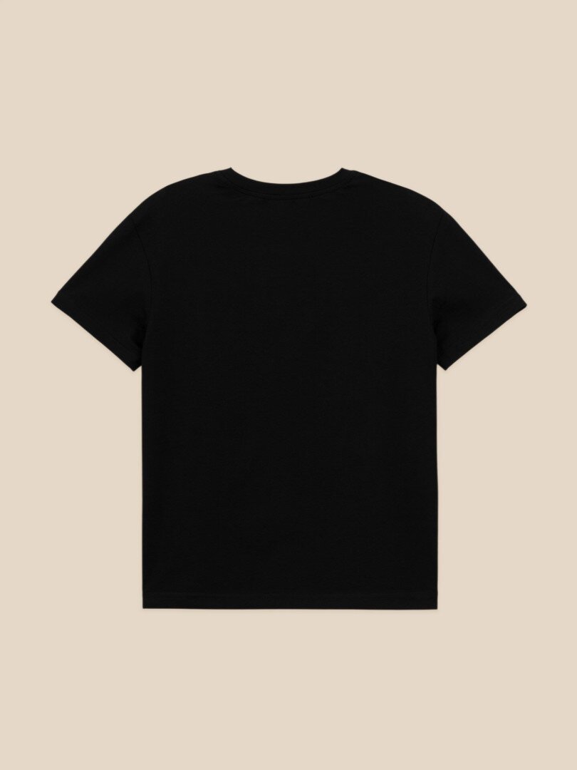 Футболка з принтом жіноча LAWA P-WB02430 S Чорний shop (2000999649745)  Фото №1
