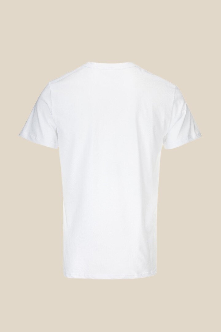 Футболка з принтом чоловіча LAWA P-MB02334 L Білий shop (2000991055193)  Фото №3