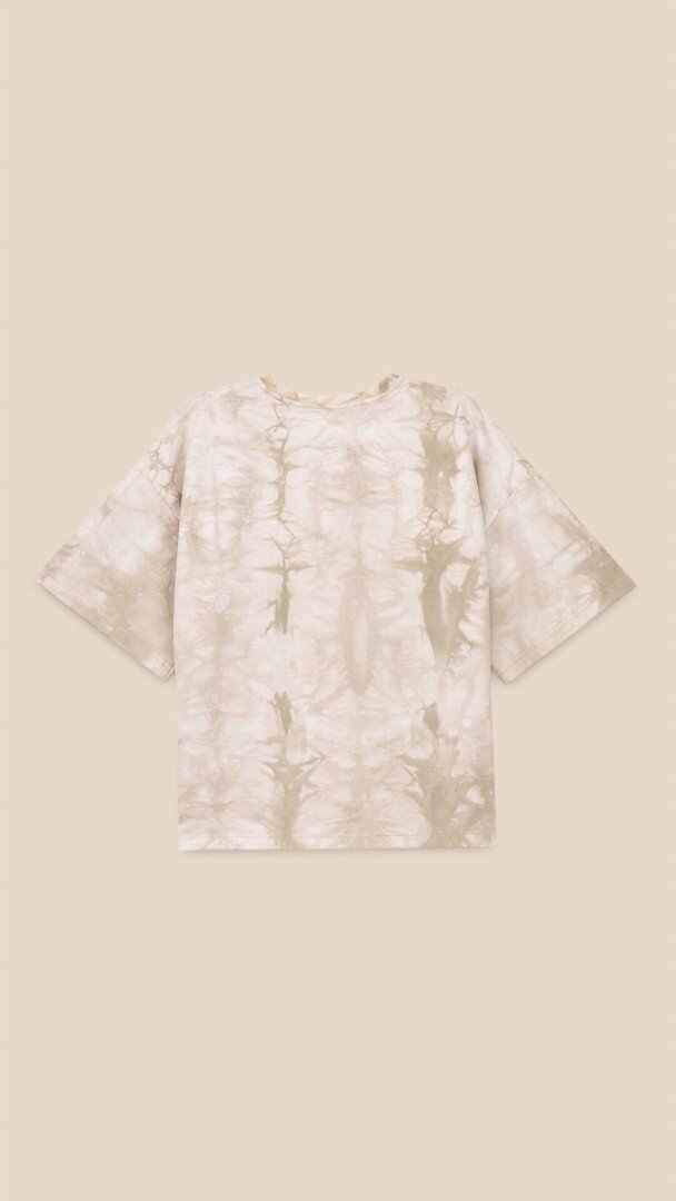 Футболка з візерунком жіноча LAWA K-WBC02312 XS Бежевий shop (2000999234897)  Фото №1