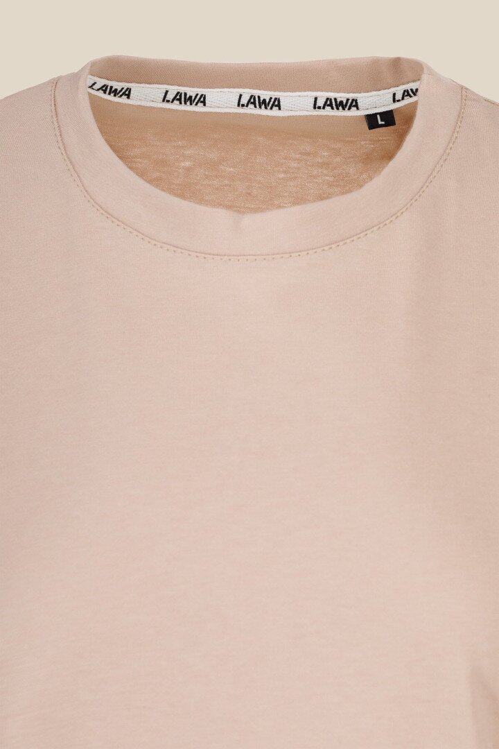 Футболка жіноча LAWA WBC02303 L Бежевий shop (2000990442017)  Фото №4