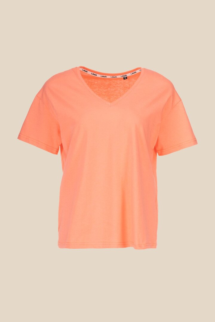 Футболка жіноча LAWA WBC02377 S Персиковий shop (2000990437334)  Фото №3