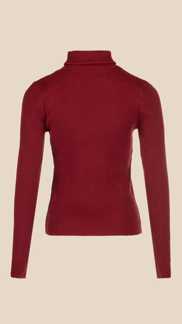 Гольф однотонний жіночий LAWA WBC12262 L/XL Бордовий shop (2000999284229)  Фото №2