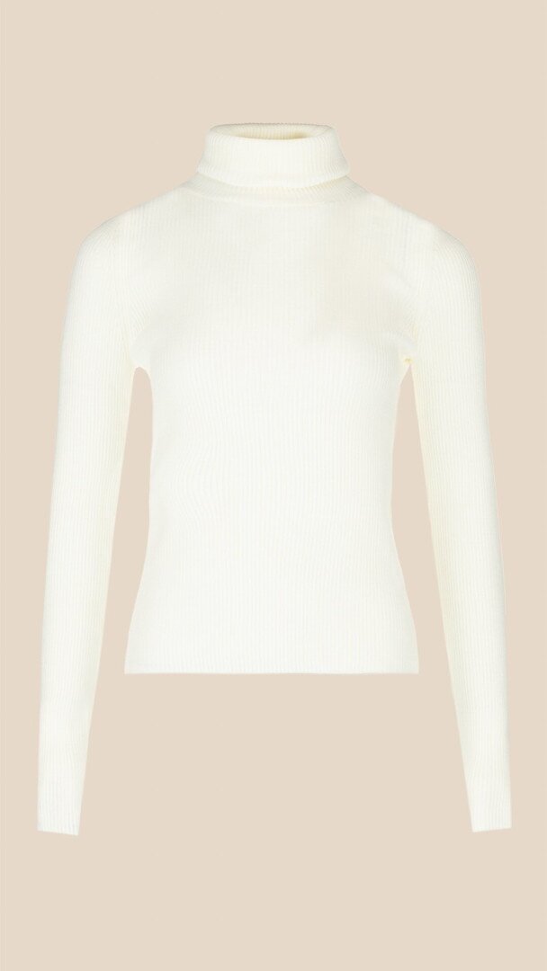 Гольф однотонний жіночий LAWA WBC12262 S/M Молочний shop (2888000014283)