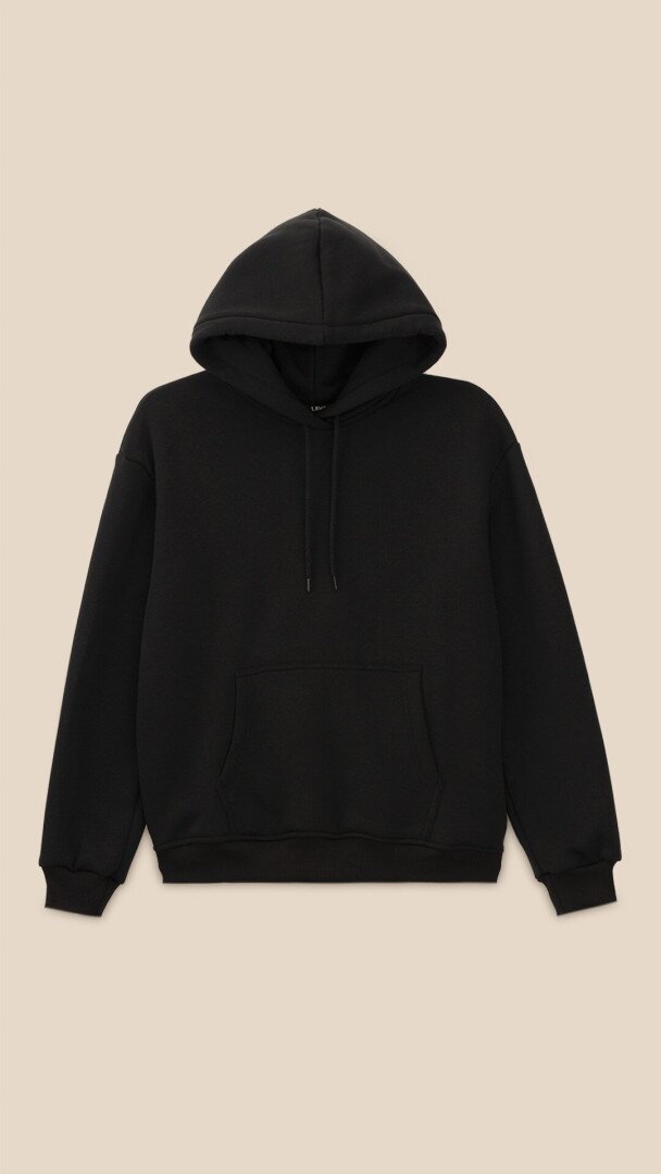 Худі однотонний жіночий LAWA WBC02321 XL Чорний shop (2000990123183)