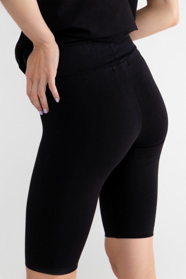 Костюм однотонний жіночий LAWA CTM WBC02312 футболка + шорти XL Чорний shop (2000989912361)  Фото №5