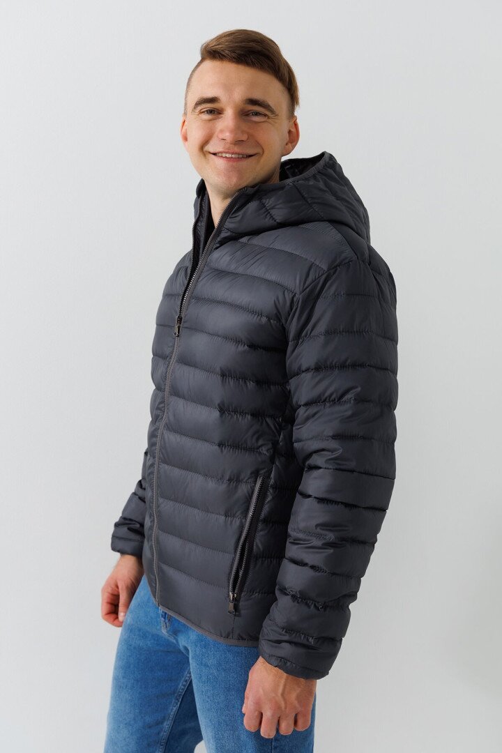 Куртка чоловіча LAWA MBC02374 S Графітовий shop (2000991030626)  Фото №1