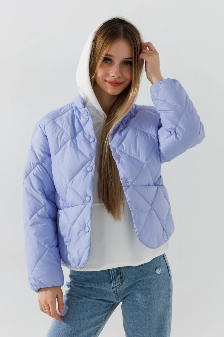 Куртка для дівчинки LAWA GBC02333 122 см Блакитний shop (2000991031685)