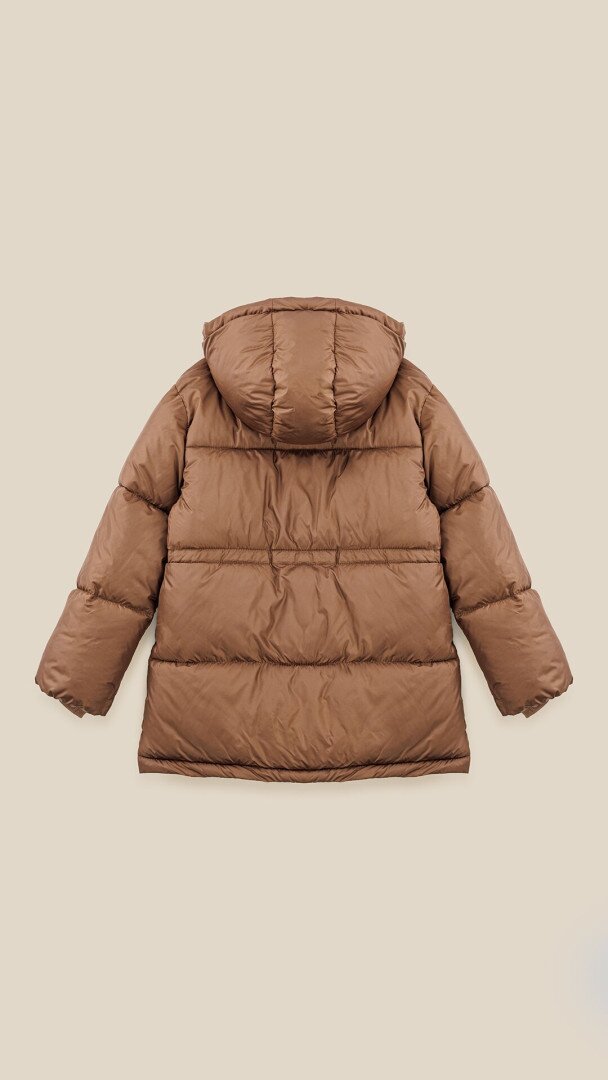 Куртка для дівчинки LAWA GBC02354 134 см Коричневий  Фото №4