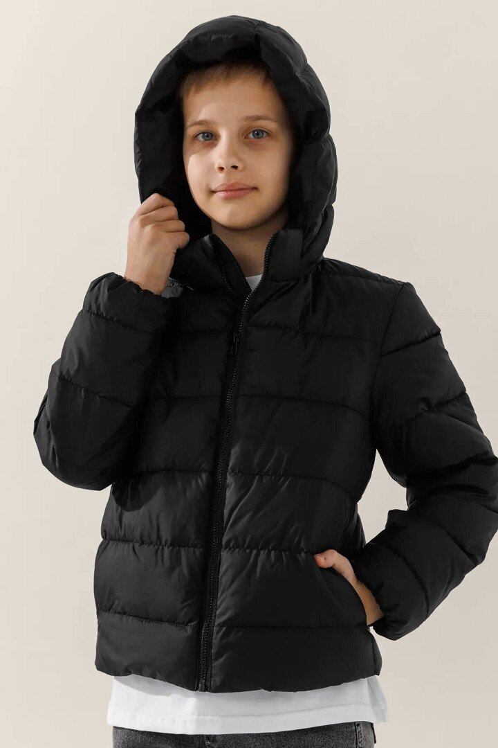 Куртка для хлопчика LAWA BBC02315 164 см Чорний shop (2000999295881)  Фото №1