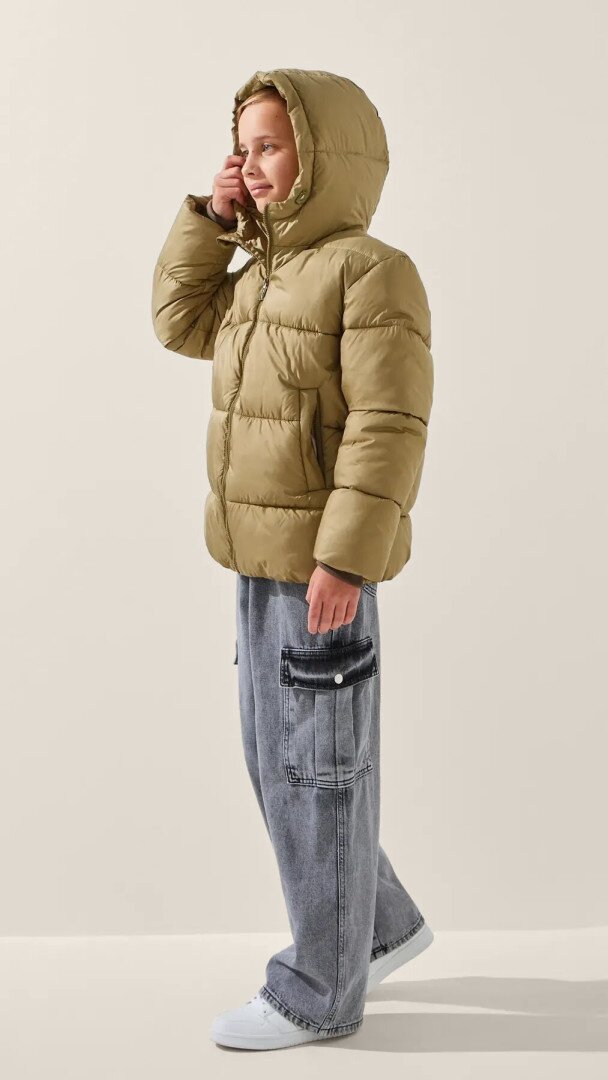 Куртка для хлопчика LAWA BBC02341 152 см Оливковий shop (2888000021953)  Фото №3