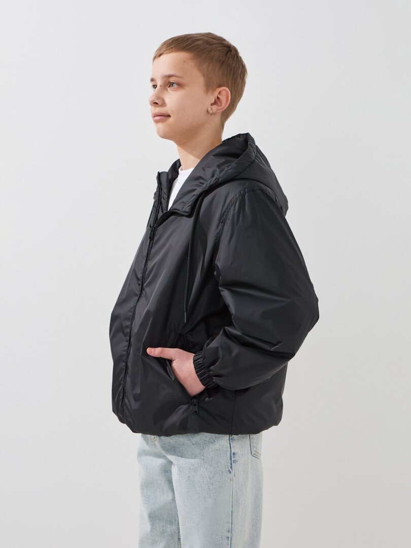 Куртка для хлопчика LAWA BBC02345 146 см Чорний shop (2000999551314)  Фото №3